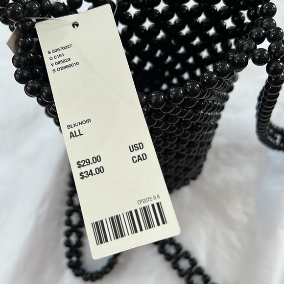 Urban Outfitters plastic beaded bag NWT - Picture 3 of 8